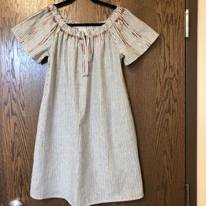 Midi dress Knox rose off the shoulder